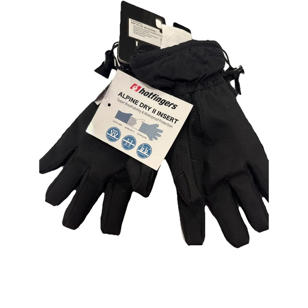 Hotfingers‎ Rip N Go Glove Black/ Royal blue - LARGE 9-10 Alpine Dry Insert